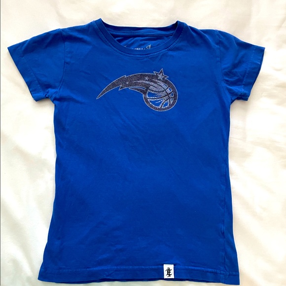 Orlando Magic NBA Blue Yourh XL Girls t-shirt. Enemy Ink Brand - Picture 1 of 4